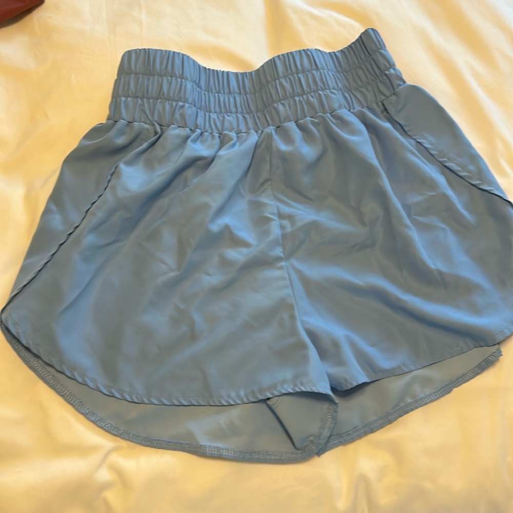Blue shorts